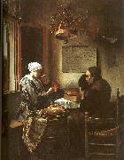 Jan Steen Grace Before a Meal Spain oil painting artist
